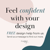 Burgundy Orange Floral | Beige UAWG-Adressetikette Adressaufkleber