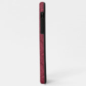 Burgundy Paisley Case-Mate iPhone Hülle (Hinten/Links)