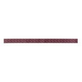 Burgundy Paisley Ribbon Satinband (Vorderseite)