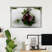 Burgundy-Pansy Poster (Heimbüro)