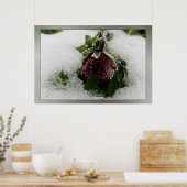 Burgundy-Pansy Poster (Küche)