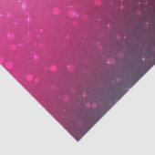 Burgundy Pink Bokeh Geburtstag Seidenpapier (Ausschnitt)