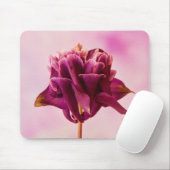 Burgundy Pink Columbine Mousepad (Mit Mouse)