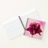 Burgundy Pink Columbine Notizblock (Innenseite)