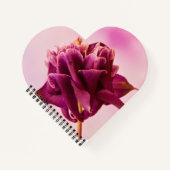 Burgundy Pink Columbine Notizblock (Vorderseite)