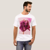 Burgundy Pink Columbine T-Shirt (Vorne ganz)