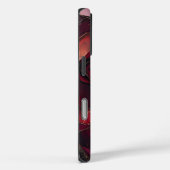 Burgundy Pink Gold Floral Case-Mate iPhone Hülle (Rückseite / Rechts)