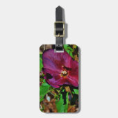 Burgundy Pink Lenten Rose Gepäckanhänger (Vorderseite vertikal)