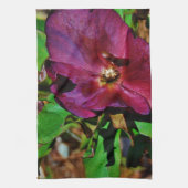 Burgundy Pink Lenten Rose Küchentuch (Vertikal)