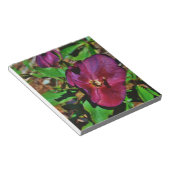 Burgundy Pink Lenten Rose Notizblock (angewinkelt)
