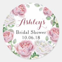 Burgundy Pink Rose Brautparty Vielen Dank