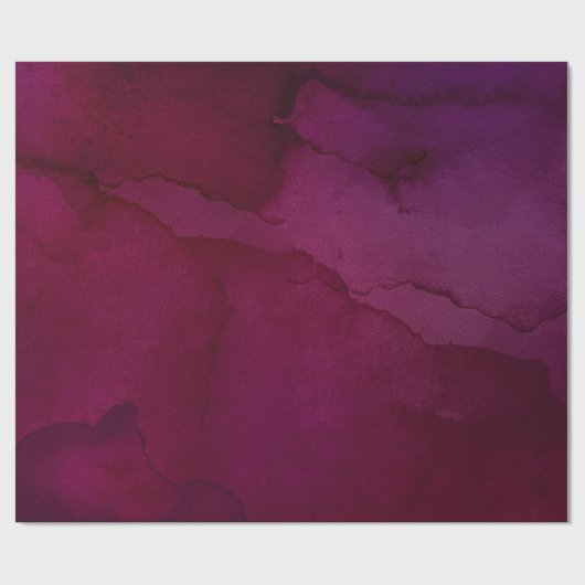Burgundy Plum Swash Geschenkpapier (Flach)