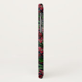 Burgundy Poinsettia Blume Wasserfarbe Case-Mate iPhone Hülle (Hinten/Links)