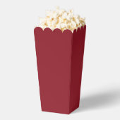 Burgundy Popcorn Box Gevor Geschenkschachtel (Geplatzt)