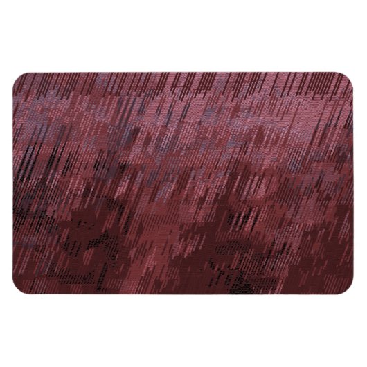 Burgundy Rain Magnet (Horizontal)