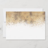 Burgundy Red and Navy Blue Floral Baby Dusche Einladung (Rückseite)