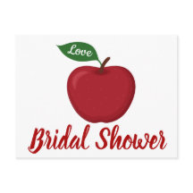 Burgundy Red Brautparty Apple Country Wedding