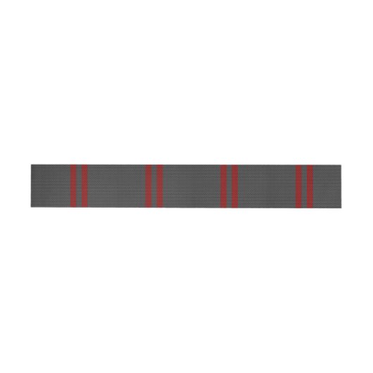 Burgundy Red Carbon Fibre Racing Stripes (Person)