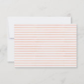 Burgundy Red Navy Floral Geometric Empfang Einladung (Rückseite)