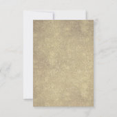 Burgundy Red Navy Floral Rustic Boho Empfang Einladung (Rückseite)