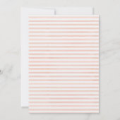 Burgundy Red Navy Moderne geometrische Hochzeit Einladung (Rückseite)