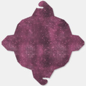 Burgundy Red und Silver Sparkle Geschenkschachtel (Ungefaltet)