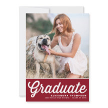 Burgundy Retro Bold Typografy Foto Abschluss