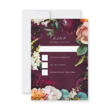 Burgundy Rose Ranunculus Wedding