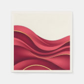 Burgundy Serviette (Vorderseite)