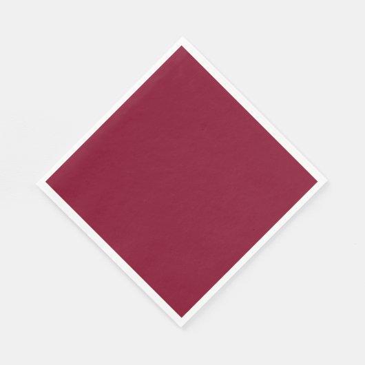 Burgundy Serviette (Ecke)