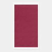 Burgundy Serviette (Vorderseite)