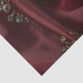 Burgundy Silk-Look Diamond  Seidenpapier (Detail)