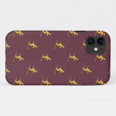 Burgundy Skier Case-Mate iPhone Hülle (Rückseite (Horizontal))
