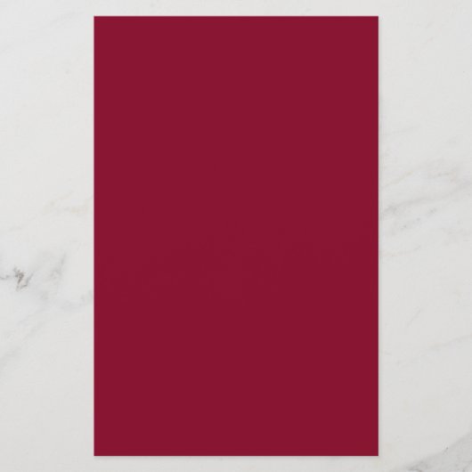 Burgundy Solid Color Flyer (Vorne)