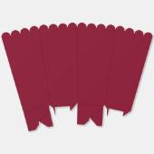Burgundy Solid Color Geschenkschachtel (Ungeklappt)
