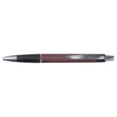 Burgundy Solid Color Kugelschreiber (Rückseite)