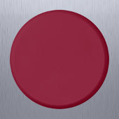Burgundy Solid Color Magnet