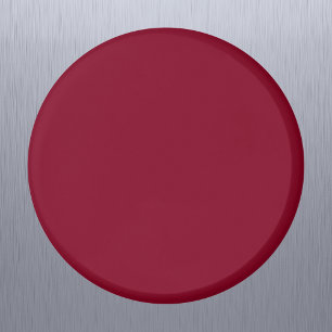 Burgundy Solid Color Magnet