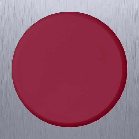 Burgundy Solid Color Magnet