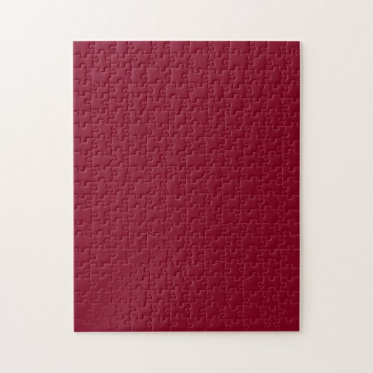 Burgundy Solid Color Puzzle (Vertikal)
