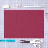Burgundy Solid Color Seidenpapier (Handwerk)