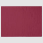 Burgundy Solid Color Seidenpapier (Vorderseite)