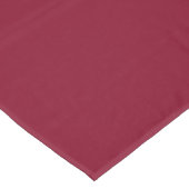 Burgundy Solid Color Tischdecke (Schrägansicht)