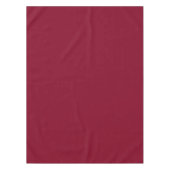 Burgundy Solid Color Tischdecke (Vorderseite)