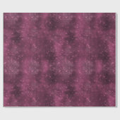 Burgundy Sparkle Geschenkpapier (Flach)