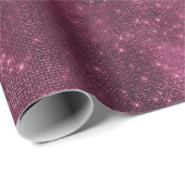 Burgundy Sparkle Geschenkpapier (Rolleneckpunkt)