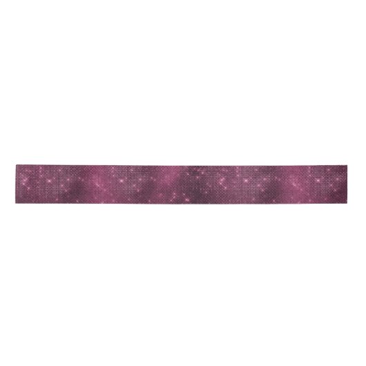 Burgundy Sparkle Satinband (Vorderseite)