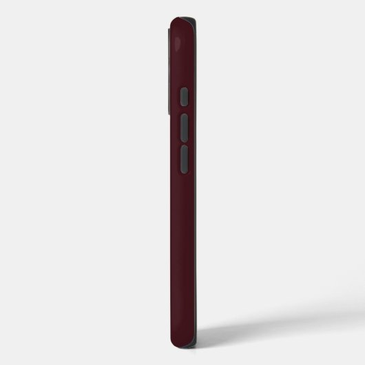 Burgundy Split Phone Case (Rückseite / Links)