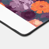 Burgundy Spring Flowers Orange Lila Schreibtischunterlage (Ecke)