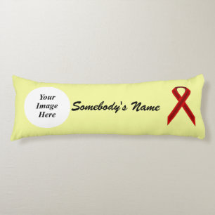 Burgundy Standard Ribbon Tmpl von Kenneth Yoncich Seitenschläferkissen